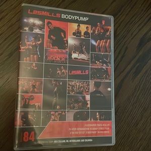 Les Mills BODYPUMP 84 DIGITAL cd,dvd,choreography notes clamshell
